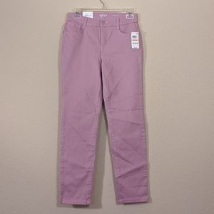 NWT Style & Co. Orchid Purple Slim Leg Pants 2p
